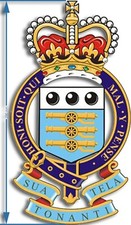 A4 size RAOC badge Royal Army