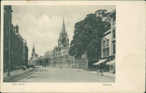 Oxford high street 1904 - high,