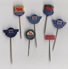 Vintage enamel MORRIS pin badge Logo 1960s Morris Motors Limited 