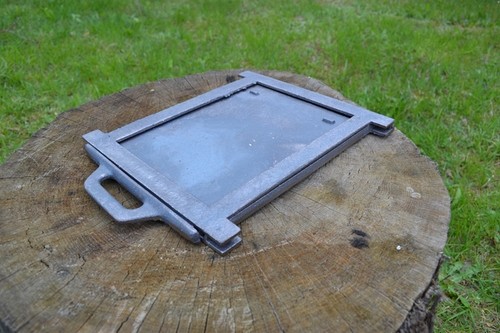 Cast iron flue damper chimney - cast,