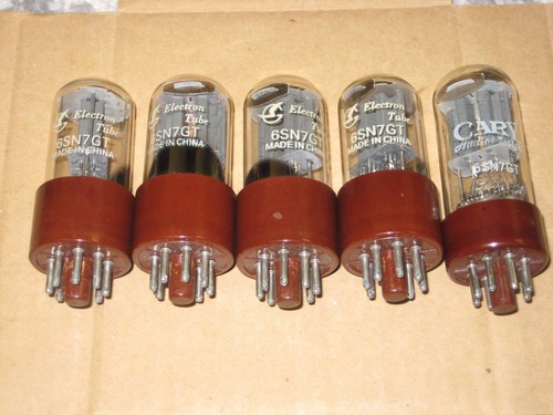 Five chinese 6sn7gt vacuum - five,