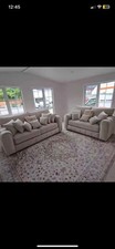 Luxury Cream Lily 3+2 Sofa Set
