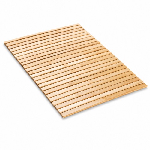 Folding bamboo bath - bamboo, non