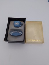 Wedgwood Jasperware Miniature Cup And Saucer Original box