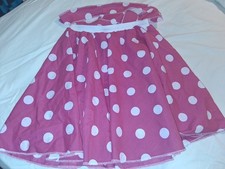 Girls Ladies Polka Dot Skirt