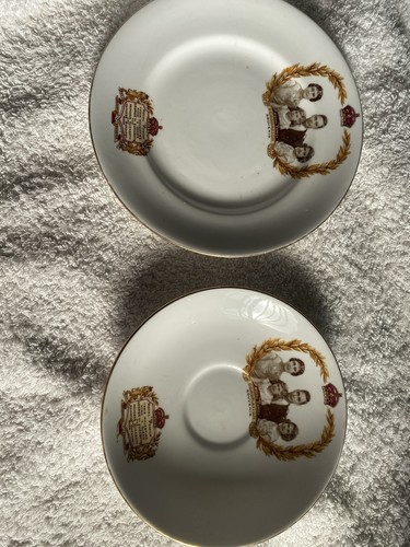 Small plate and saucer - small,