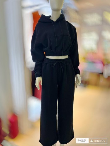 Zara sweatsuit set wide - sweatsuit, leg