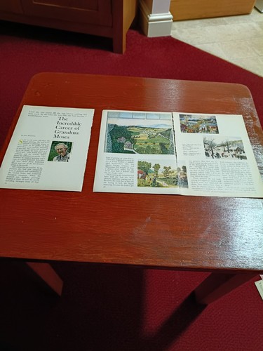 Grandma moses artist vintage - moses,