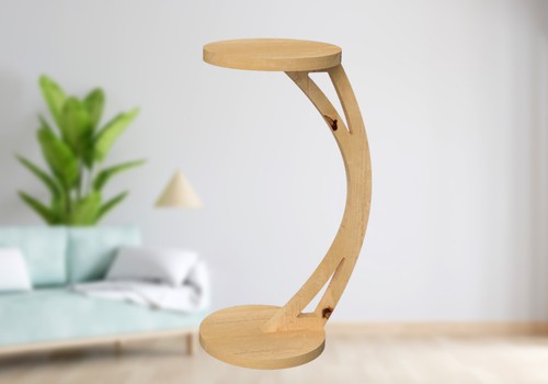 Designer side table bed - side, table,