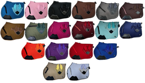 Dressage saddle pad matching - saddle, &