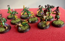 Painted Blood bowl Wood Elf