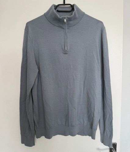 Reiss men grey merino wool - men’s,