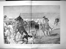 Antique Print Col Plumers Corps British South African Police Emergency 1899