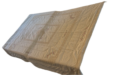Vintage ivory floral - vintage,