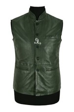 Men's Leather Waistcoat