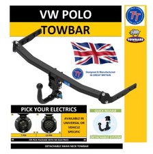 Detachable Towbar VW Volkswagen Polo Sept 2017on (Mark 6) Tow Bar