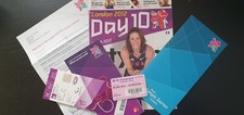 London 2012 Paralympic Games Day 10 - Wallet, ticket, guide, letter + programme