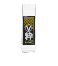 Elite BJJ Belt - White Belt -