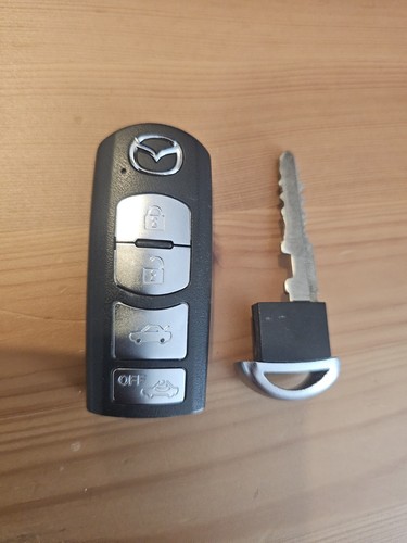 Mazda key ske13e 4 button - ske13e-02,