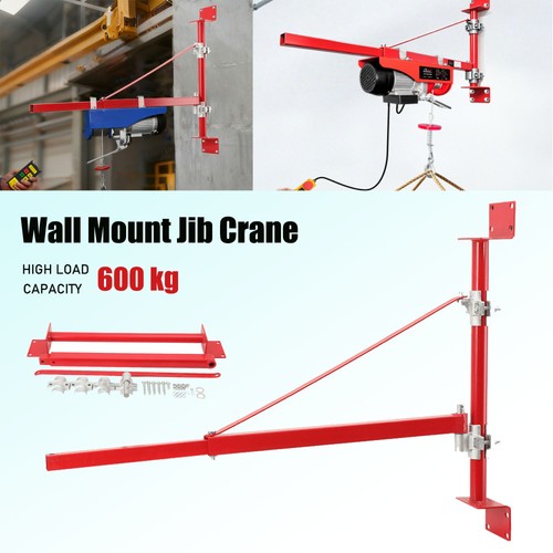 Wall mount jib crane hoist - mount,
