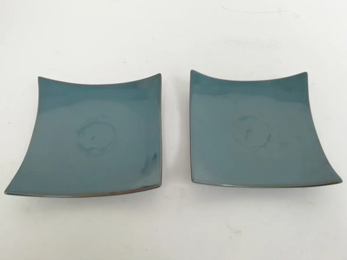 Set teal blue square - blue,