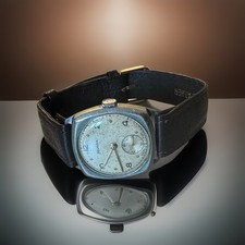 Vintage HELVETIA Rare Cushioned Case Cal.82C SWISS Trench Watch-VGC-Not Working