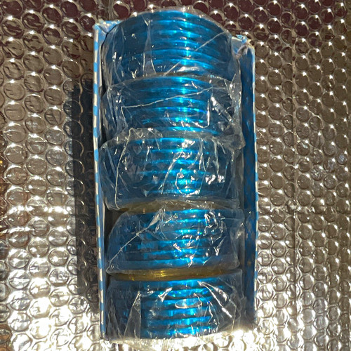 Blue gold plastic - gold,