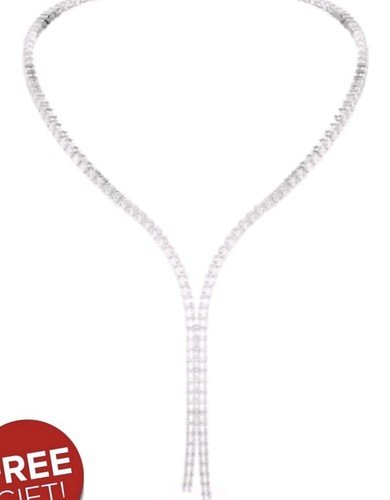 Necklace tennis sparkling - tennis,
