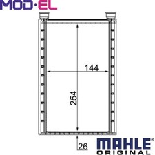 HEAT EXCHANGER INTERIOR HEATING AH 224 000S FOR BMW 3/E92/E91/E90/Convertible  