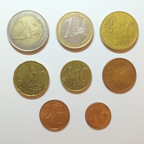 Full euro coins - -, all