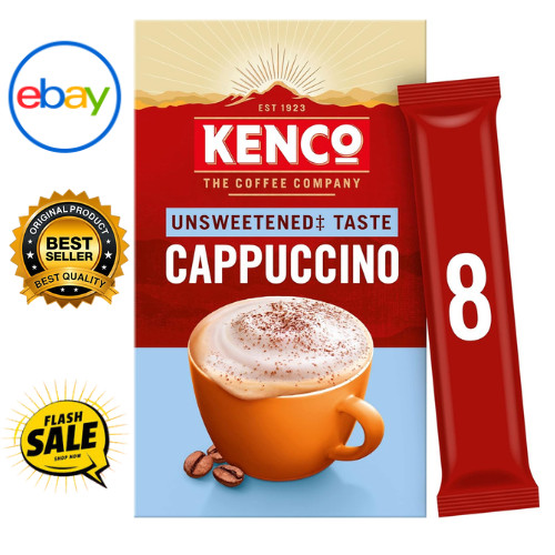 Kenco unsweetened cappuccino - kenco,