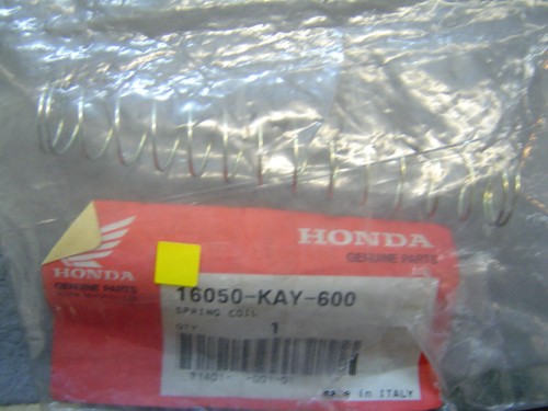Nx125 bushing spring - nx125, 89-95