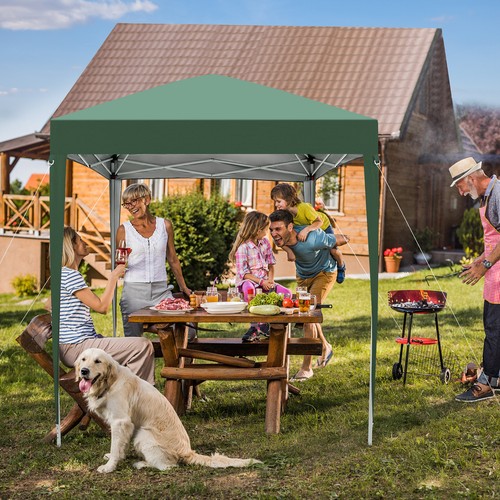 Green pop gazebo - green, garden