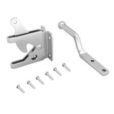  Fence Hinges Set Gate Latch Heavy Duty Door Latches Hardware Metal