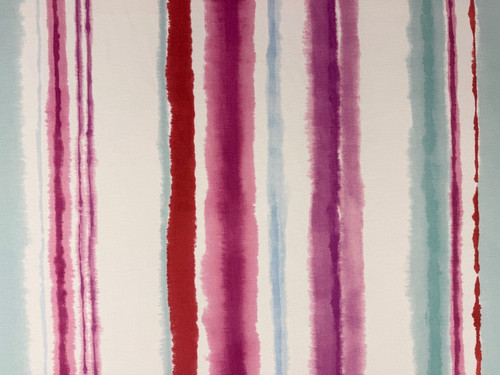 Lucca summer stripe fabric - lucca,