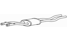 Quality Centre Exhaust Middle