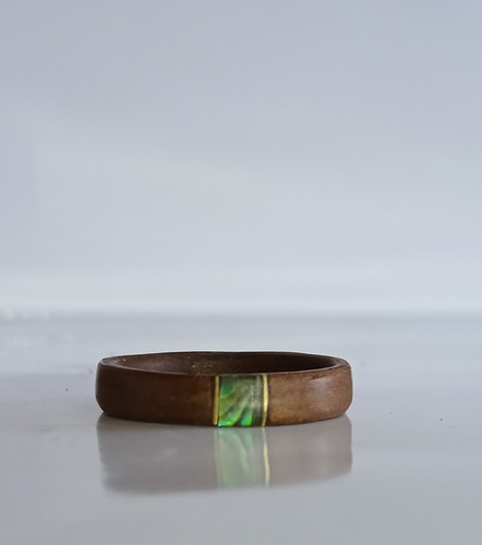 Handcrafted bentwood ring - bentwood,