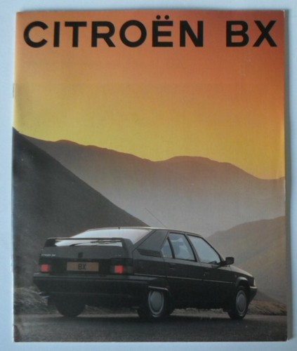 Citroen range orig 1992 uk - citroen,