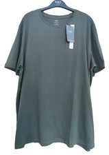 M&S Regular Fit Crew Neck T-Shirt UK L / XL / 2XL / 3XL / 4XL Longer Length