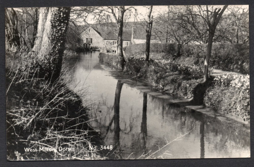 Postcard west milton - west,