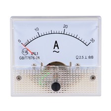 AC 0-30A Analog Panel Ammeter