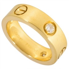 Cartier LOVE 3P Diamond Ring