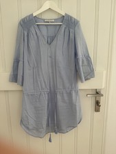 Heidi Klein Beach Cover Up Kaftan Light Blue Size M - see description 