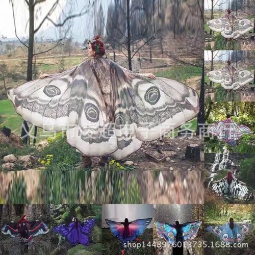 Cosplay butterfly wings cape - butterfly,