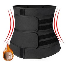 Men Sauna Sweat Waist Trainer Belt Corset Shapewear Body Shaper Gym Fitness Wear