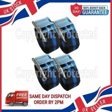 4 TIE DOWN STRAPS LONG NYLON