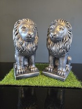 Stone Garden Lion Statues