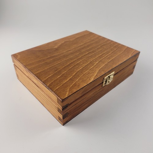 Wooden jewellery box - box,
