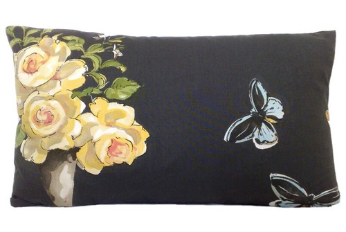 Yellow roses cushion - roses, cover
