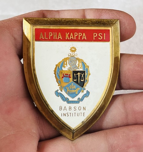 Vtg bumper emblem - bumper, badge